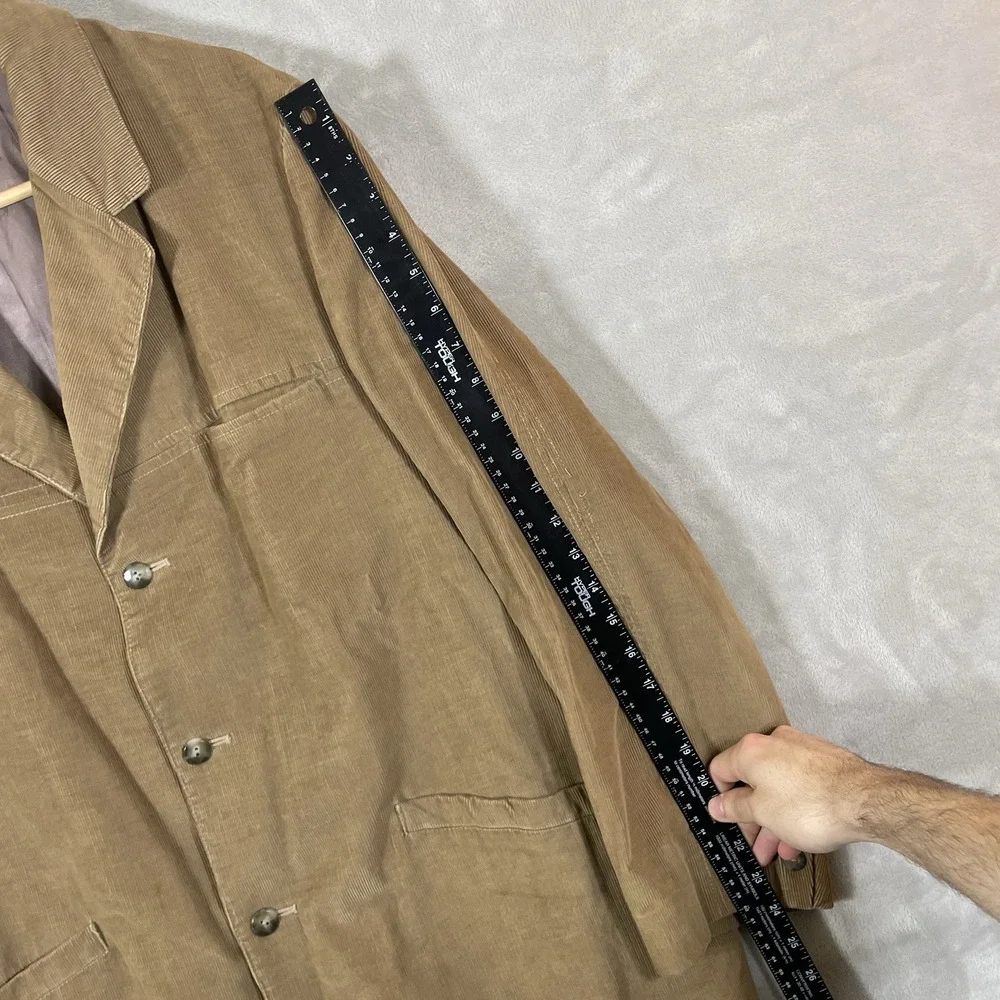 True Vtg 50s 60s Field & Stream Corduroy Blazer Jacket Sport Coat Mens 44 Cotton